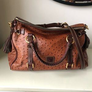 Dooney and Bourke florentine ostrich satchel